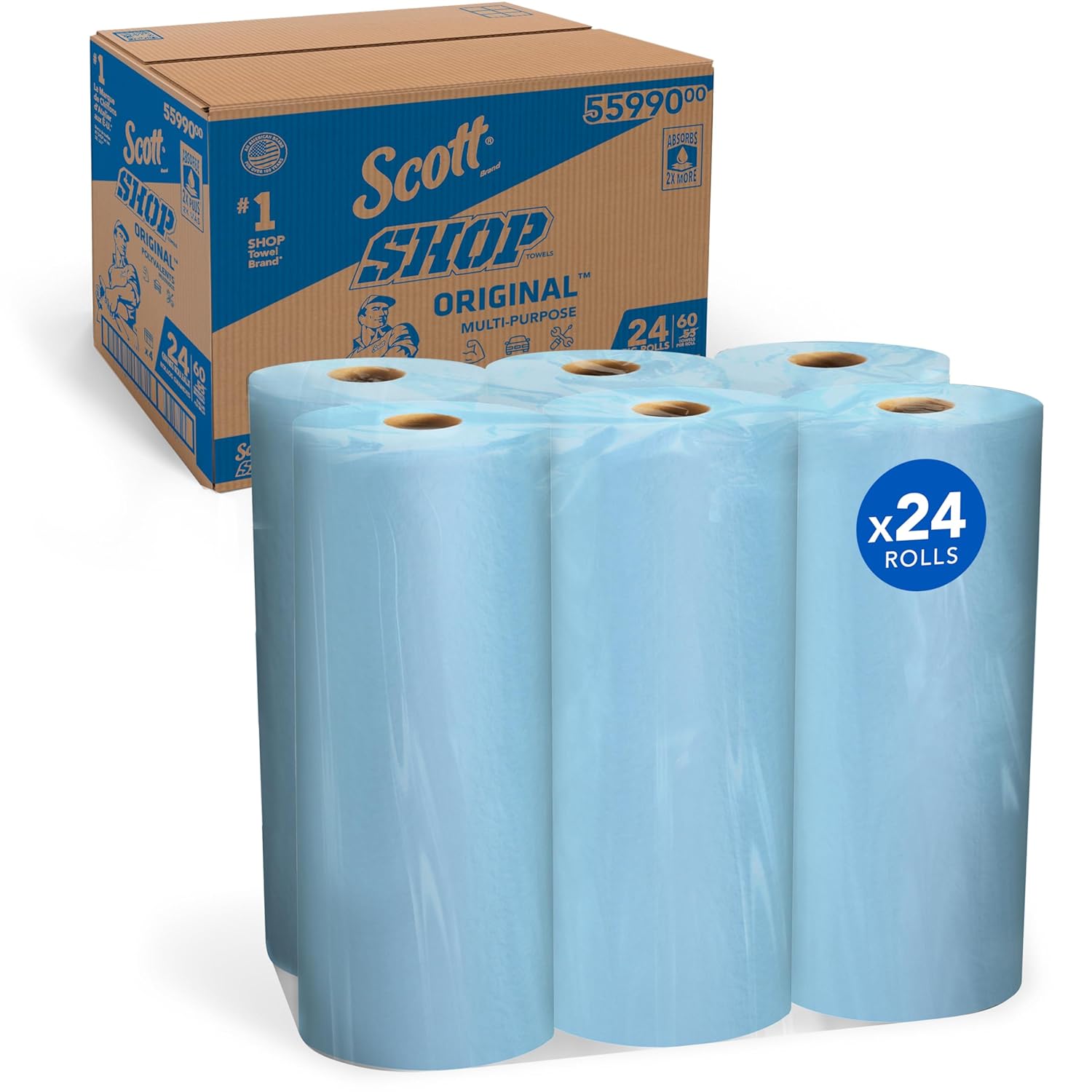 Scott Shop Towels - 6 - 12 - 24 Ruller - Bilde 3